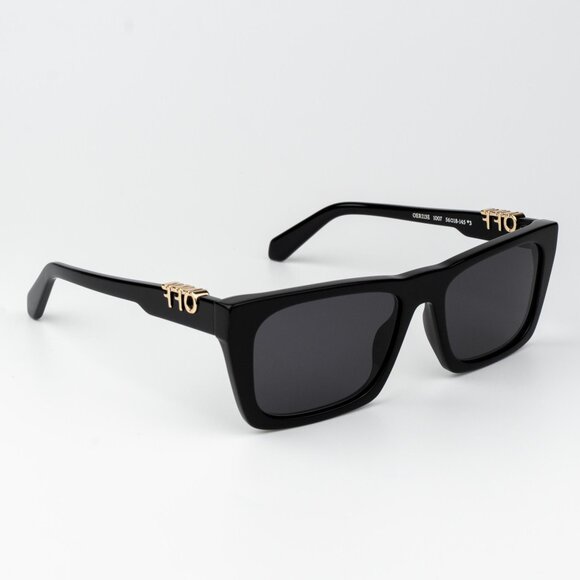 Off-White ALBANY Men Sunglasses Black Grey Square OERI13E ALBANY 1007 - Picture 5 of 11